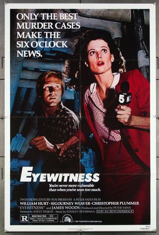 Eyewitness (1981) Main Poster