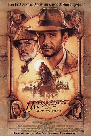 Indiana Jones and the Last Crusade (1989) Main Poster