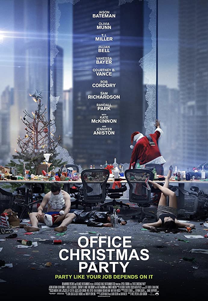 Office Christmas Party Main Poster