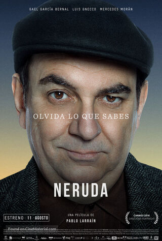 Neruda (2016) Main Poster