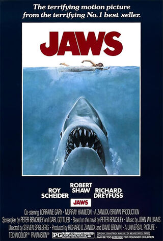 Jaws (1975) Main Poster
