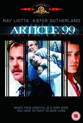 Article 99 (1992) Main Poster