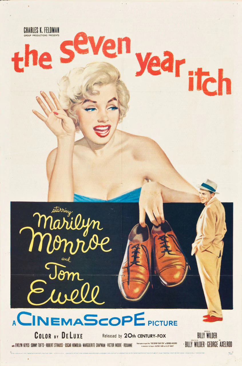 The Seven Year Itch (1955) Poster #3