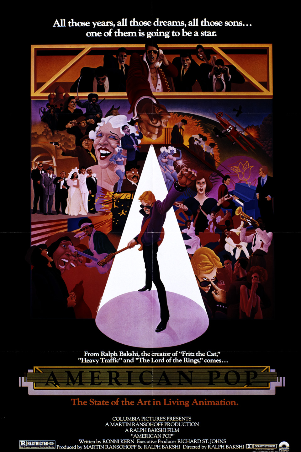 American Pop (1981) Main Poster
