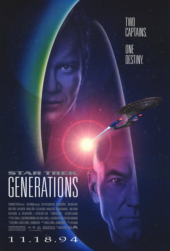 Star Trek: Generations Main Poster