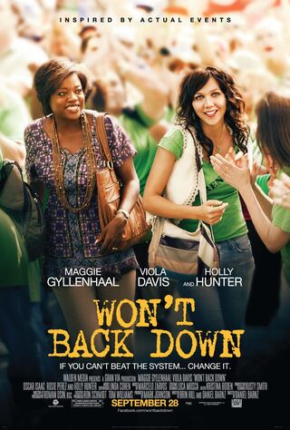 Won't Back Down (2012) Main Poster