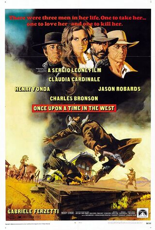 Once Upon A Time In The West (1969) Main Poster