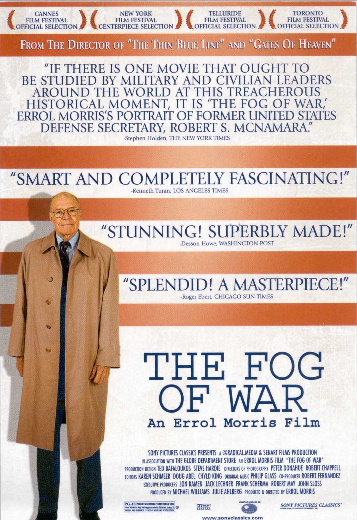 The Fog Of War: Eleven Lessons From The Life Of Robert S. McNamara Main Poster