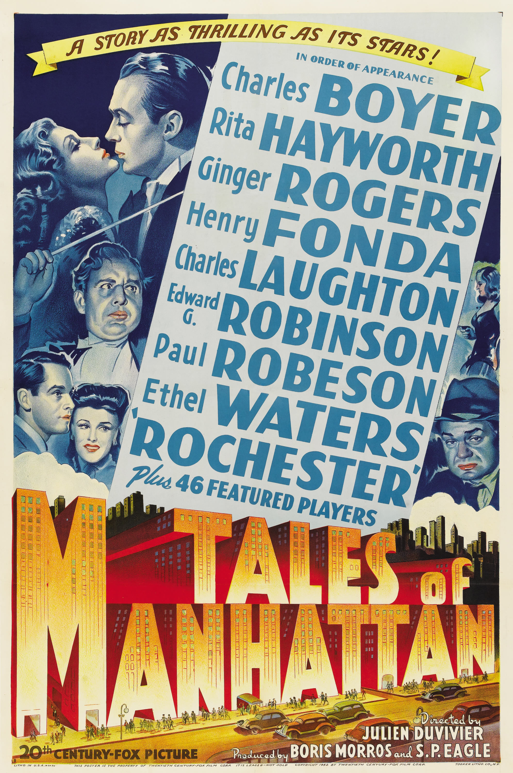 Tales Of Manhattan Main Poster