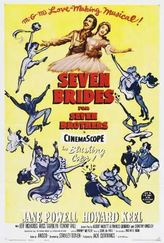 Seven Brides For Seven Brothers (1954) Main Poster
