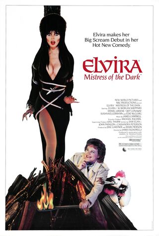 Elvira: Mistress Of The Dark (1988) Main Poster