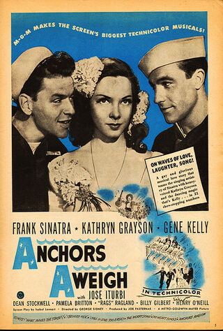 Anchors Aweigh (1945) Main Poster