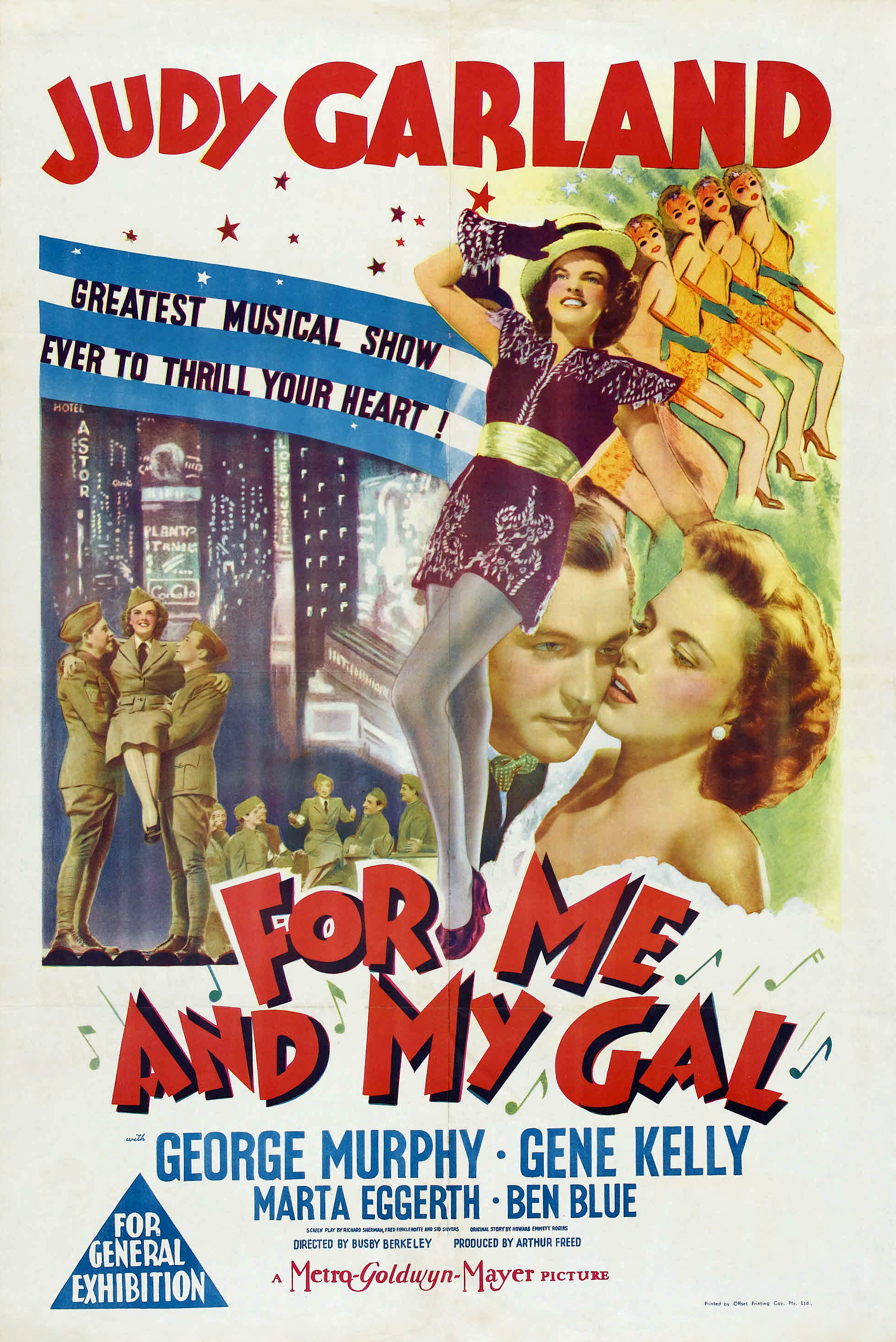 For Me And My Gal (1943) Main Poster
