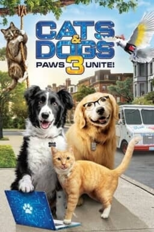 Cats & Dogs 3: Paws Unite Main Poster