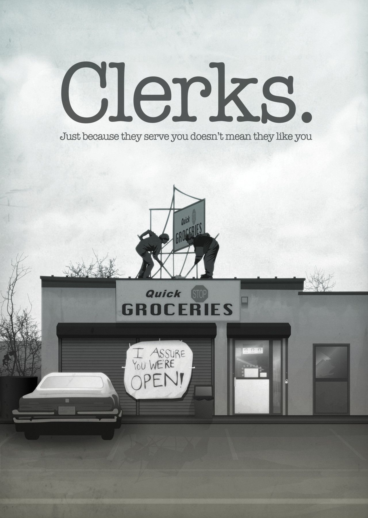 Clerks Main Poster