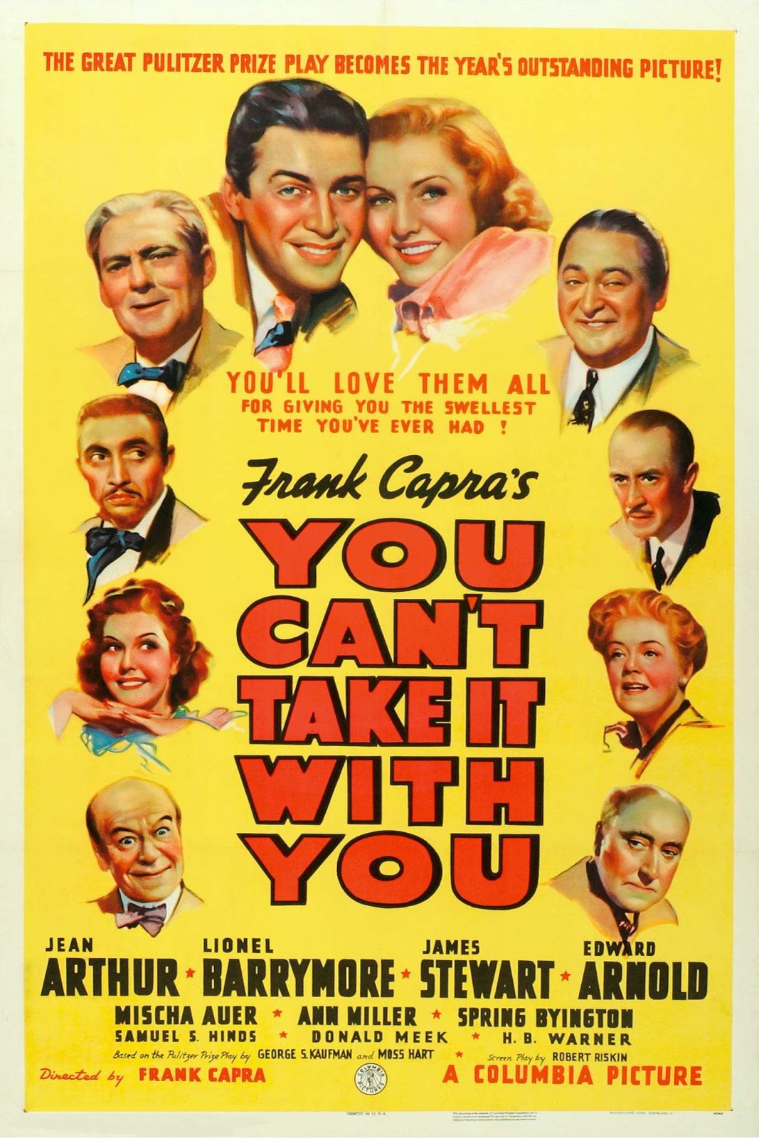 You Can't Take It With You (1938) Poster #5