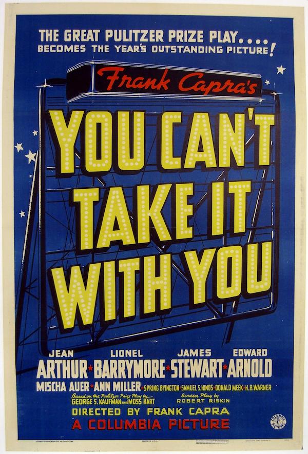 You Can't Take It With You (1938) Poster #10