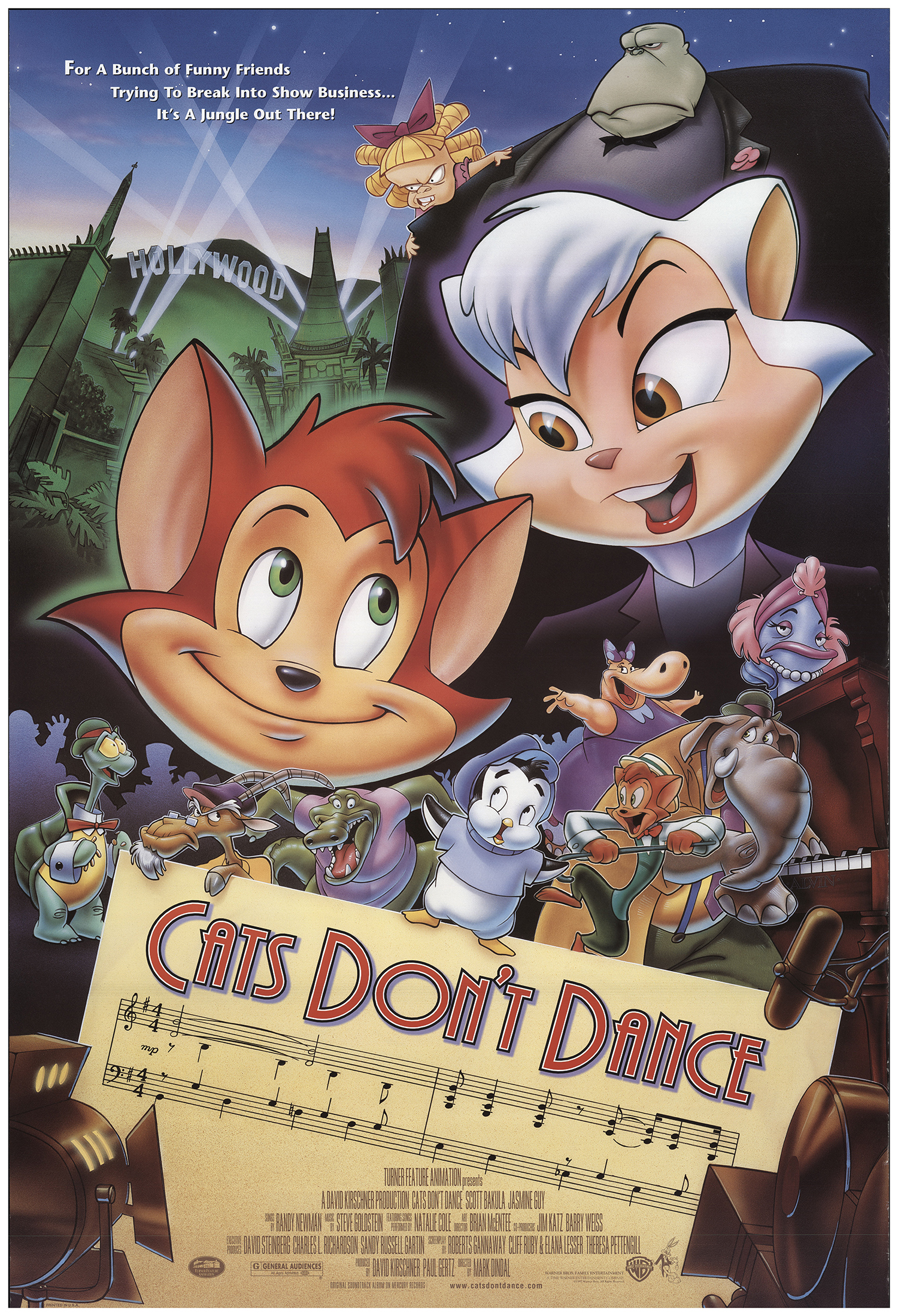 Cats Don't Dance Main Poster