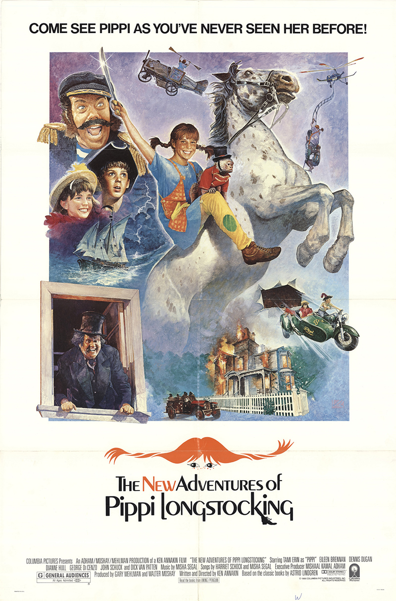 The New Adventures Of Pippi Longstocking Main Poster