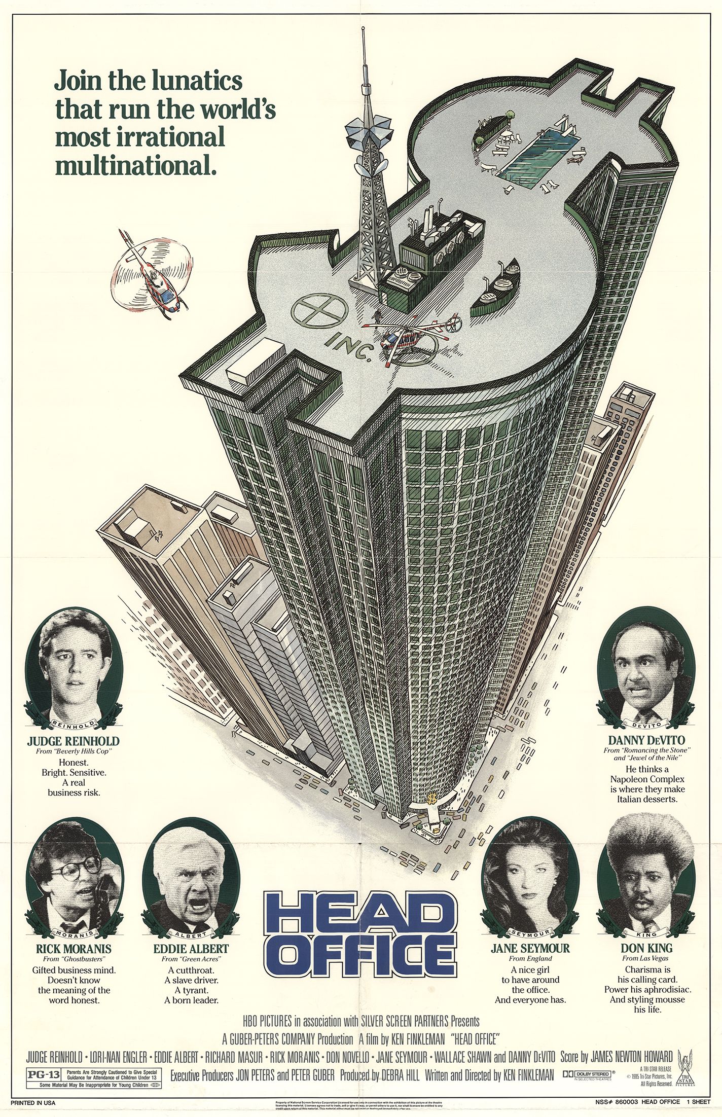 Head Office (1986) Main Poster