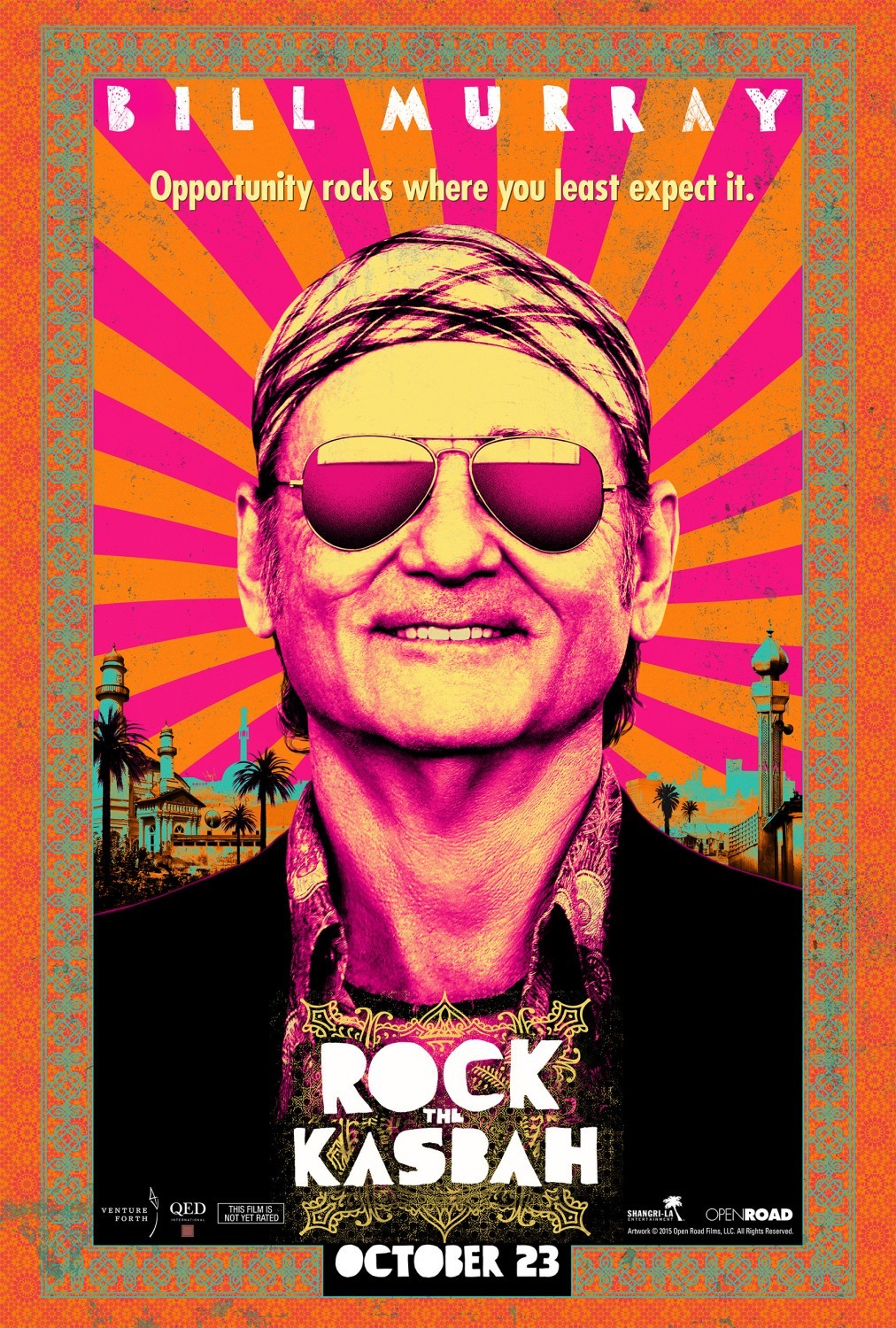 Rock The Kasbah (2015) Main Poster
