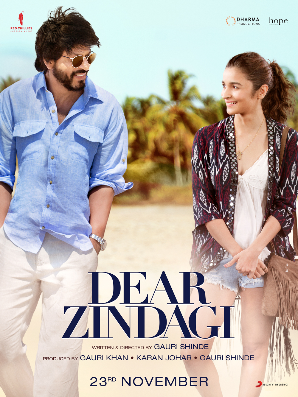 Dear Zindagi (2016) Main Poster