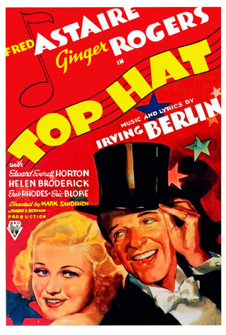 Top Hat (1935) Main Poster