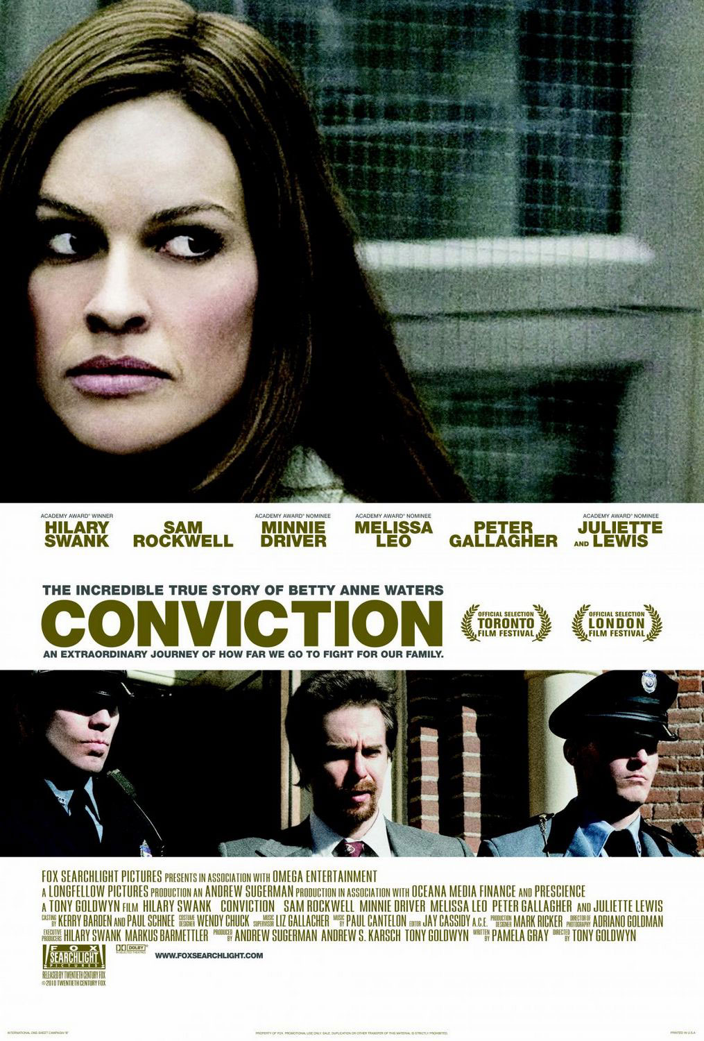 Conviction Main Poster