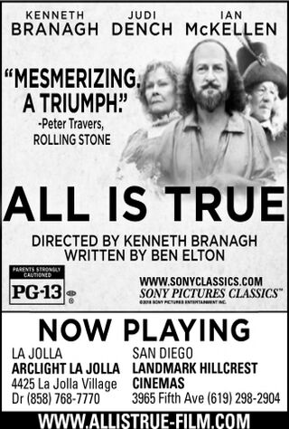 All Is True (2019) Main Poster