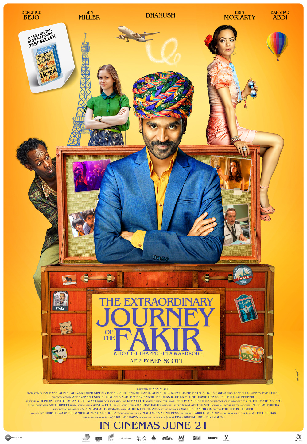 The Extraordinary Journey Of The Fakir Main Poster