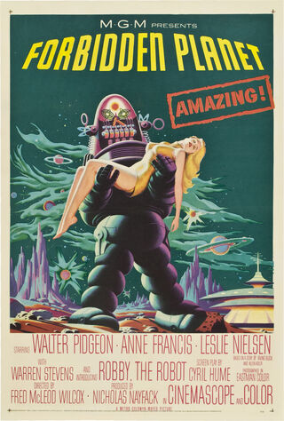 Forbidden Planet (1958) Main Poster
