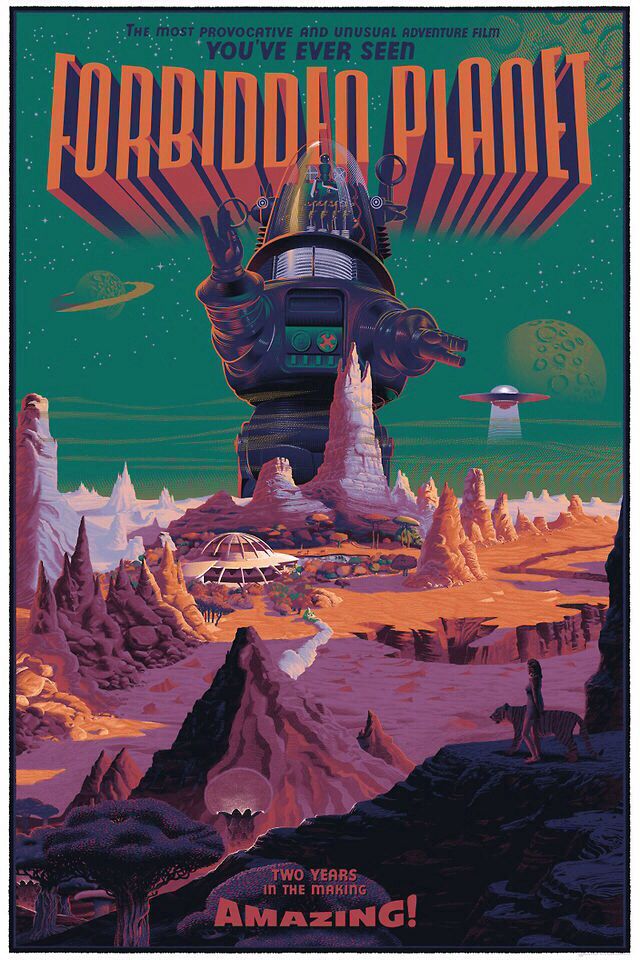Forbidden Planet (1958) Poster #5