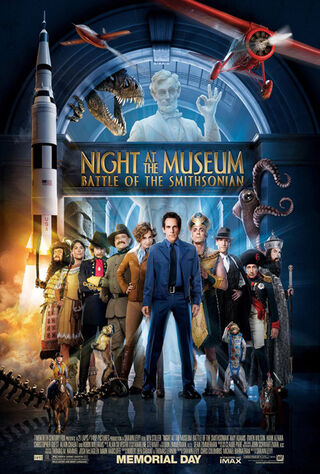 Night at the Museum: Battle of the Smithsonian (2009) Main Poster