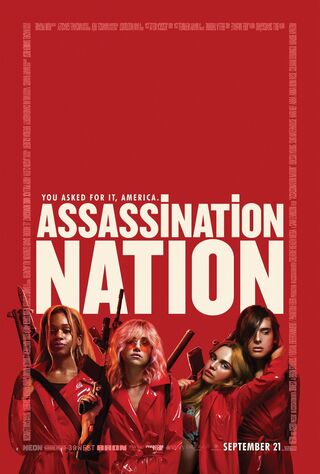 Assassination Nation (2018) Main Poster