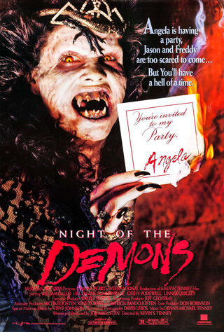 Night Of The Demons (1988) Main Poster