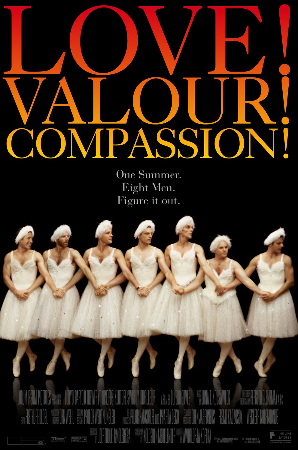 Love! Valour! Compassion! (1997) Poster #1