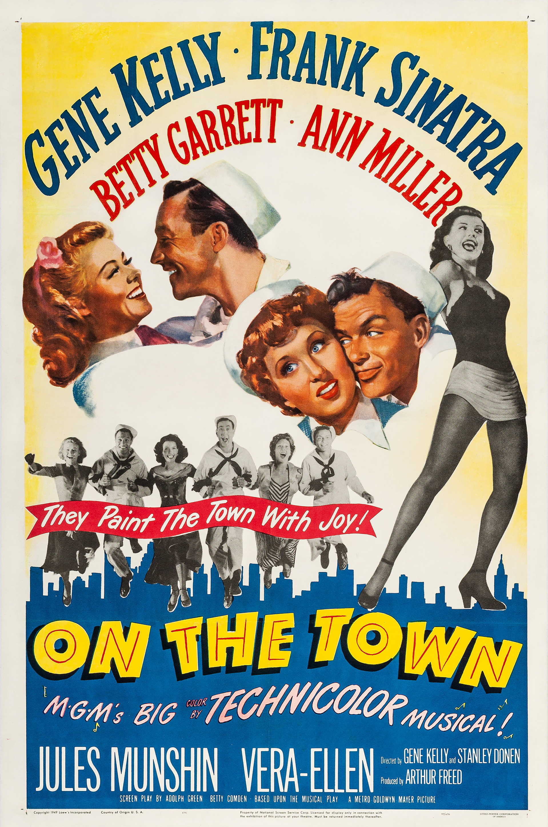 On The Town Main Poster