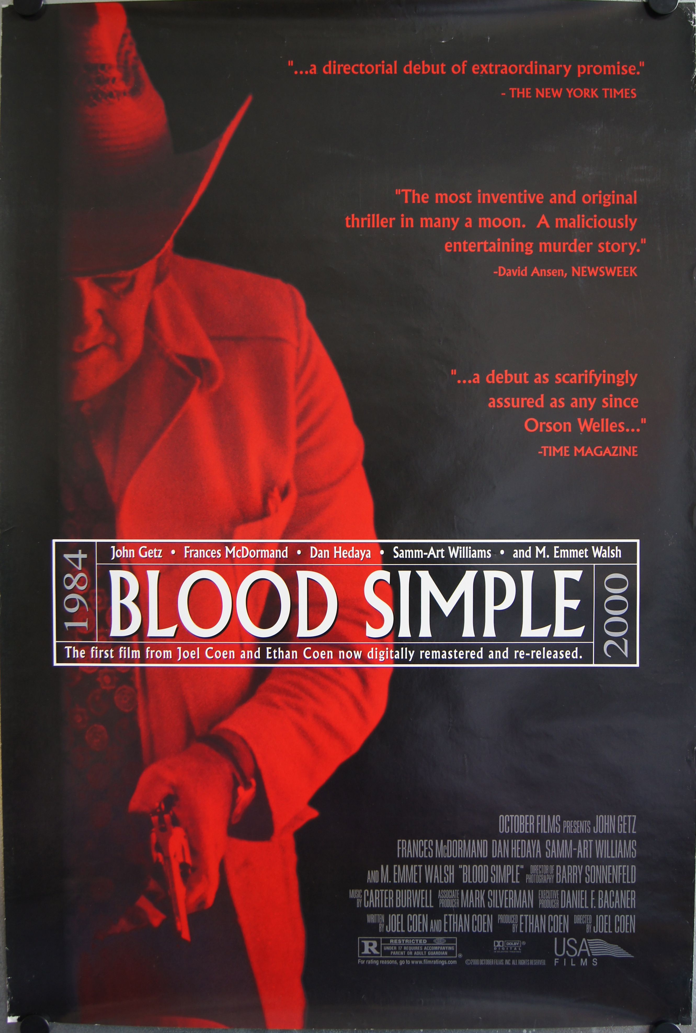 Blood Simple Main Poster