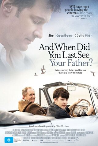 When Did You Last See Your Father? (2008) Main Poster