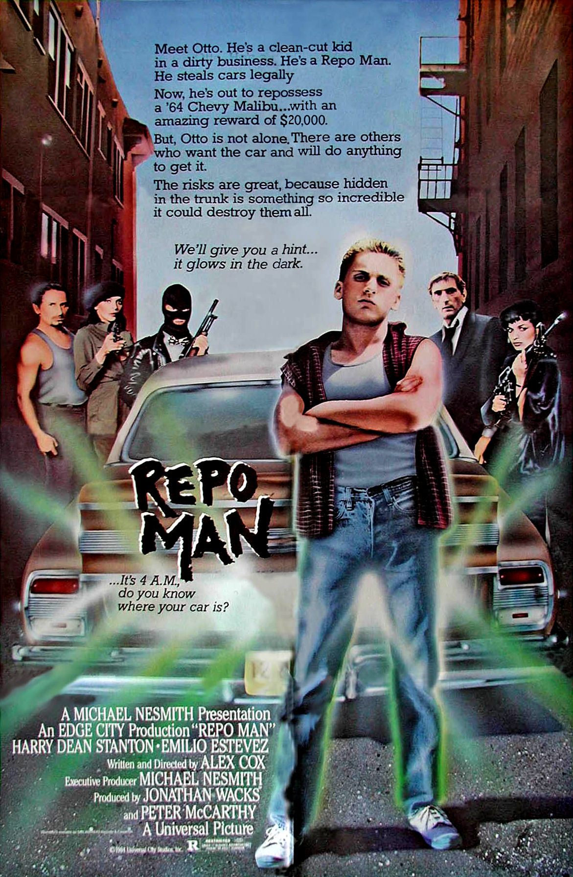 Repo Man Main Poster