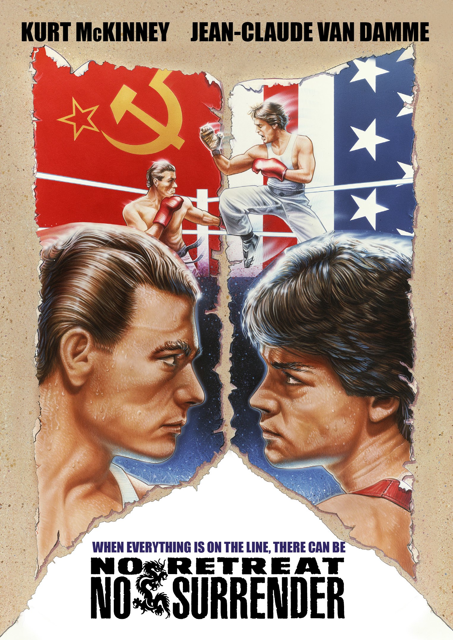 No Retreat, No Surrender (1986) Main Poster