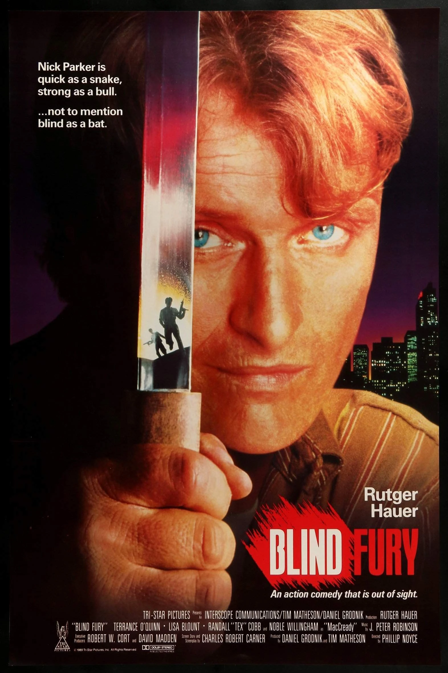 Blind Fury Main Poster
