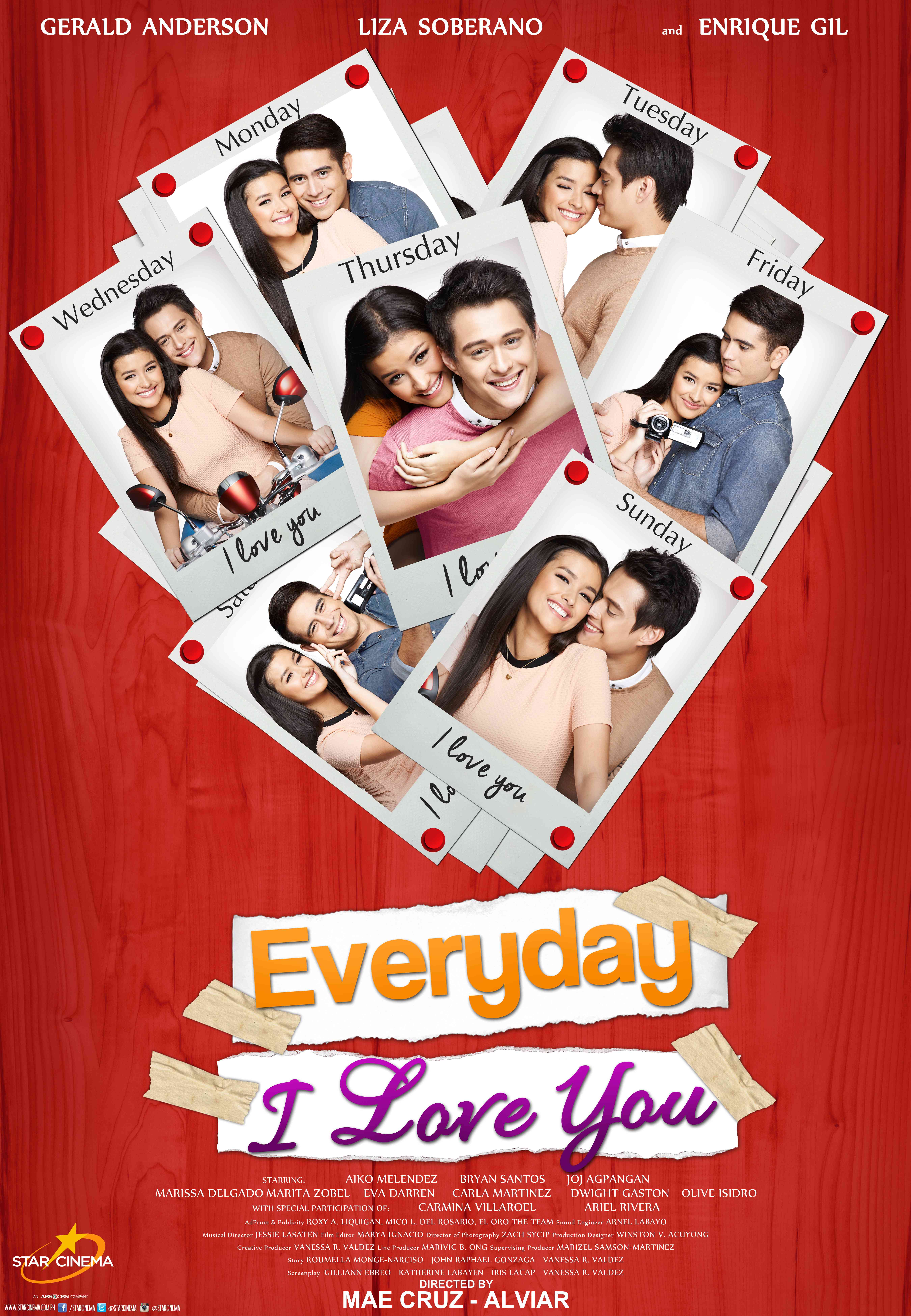 Everyday I Love You Main Poster