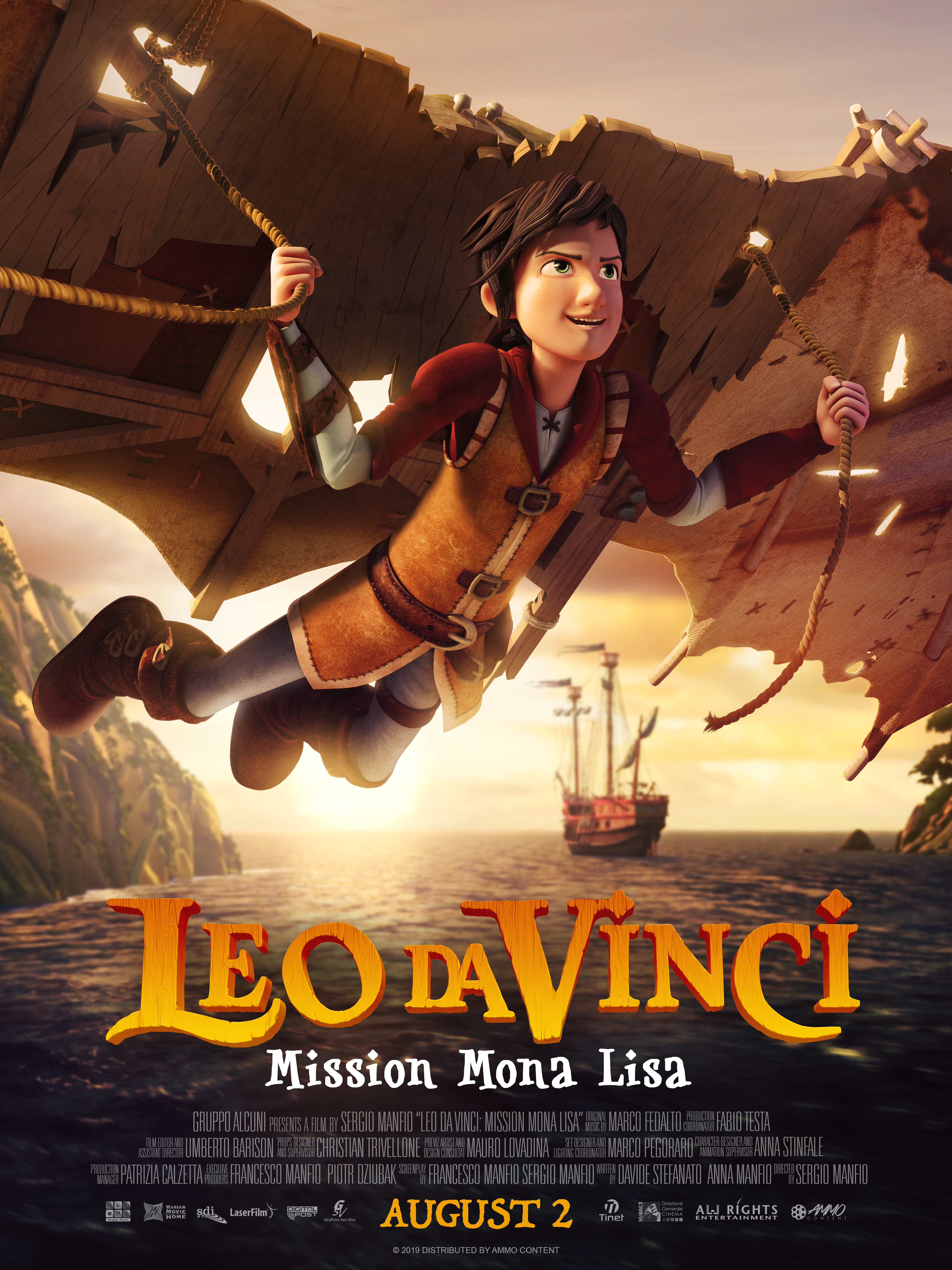 Leo Da Vinci: Mission Mona Lisa Main Poster