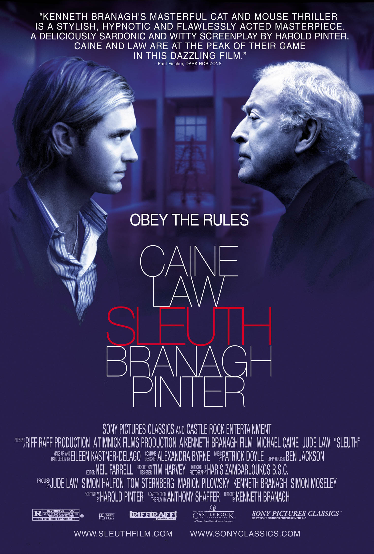 Sleuth (2007) Main Poster