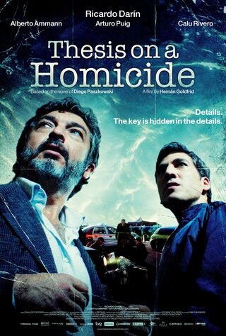 Thesis On A Homicide (2013) Main Poster