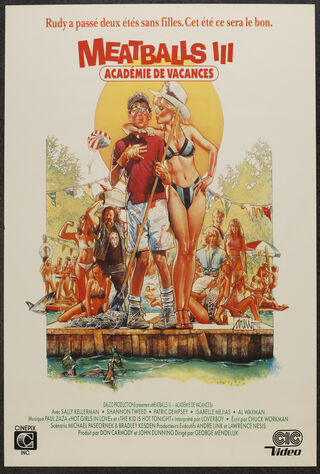 Meatballs III: Summer Job (1987) Main Poster
