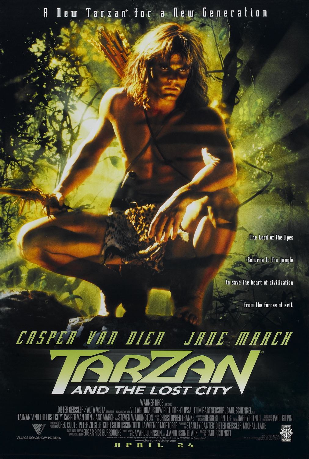 Tarzan And The Lost City Main Poster