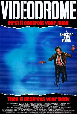 Videodrome (1983) Main Poster