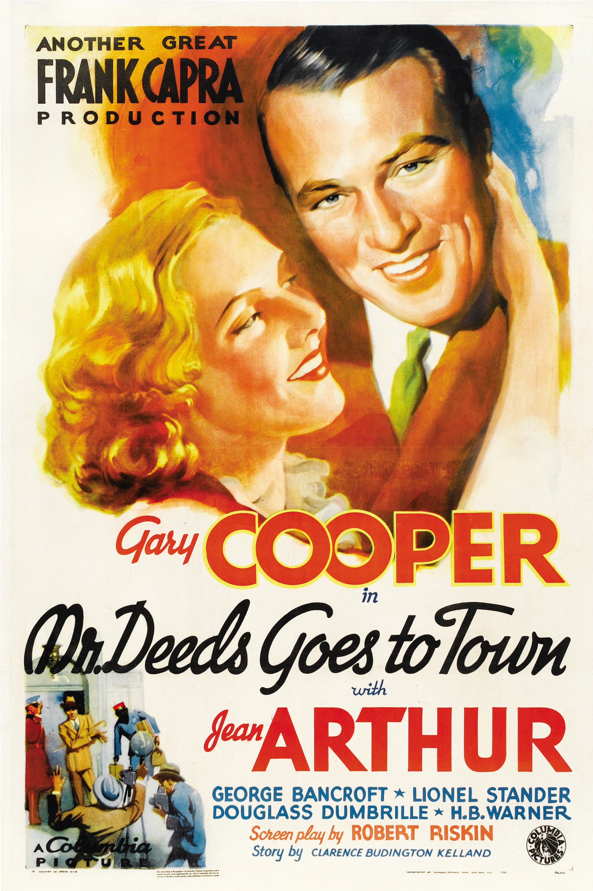 Mr. Deeds Goes To Town Main Poster